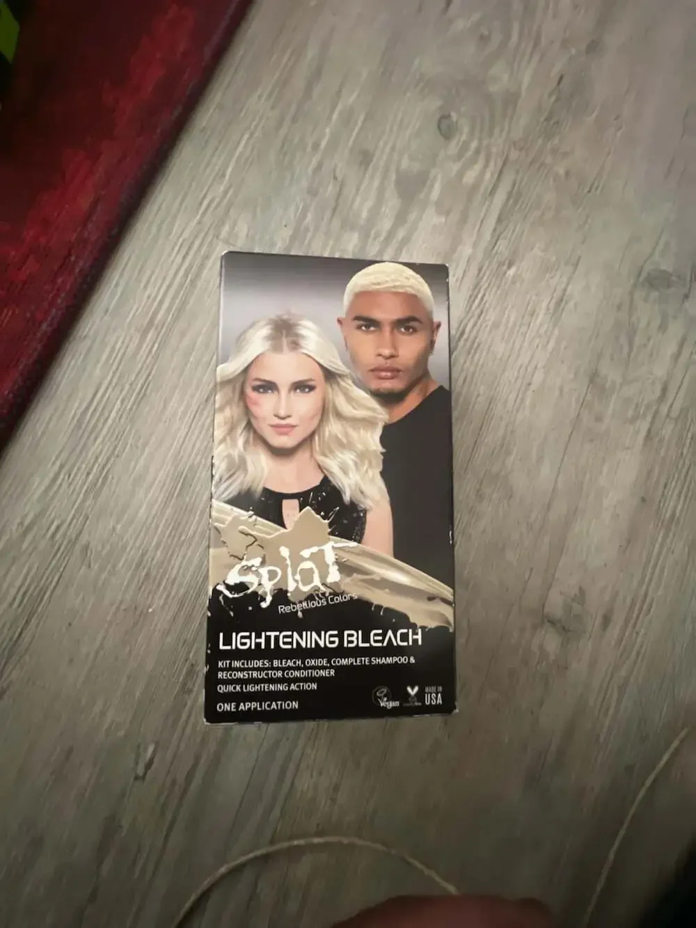 Splat Lightening Bleach Hair Color Kit with Shampoo and